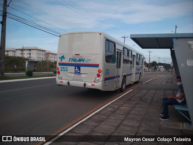 Viação Tindiquera 253 na cidade de Curitiba, Paraná, Brasil, por Mayron Cesar  Colaço Teixeira. Número da foto: #8599186.