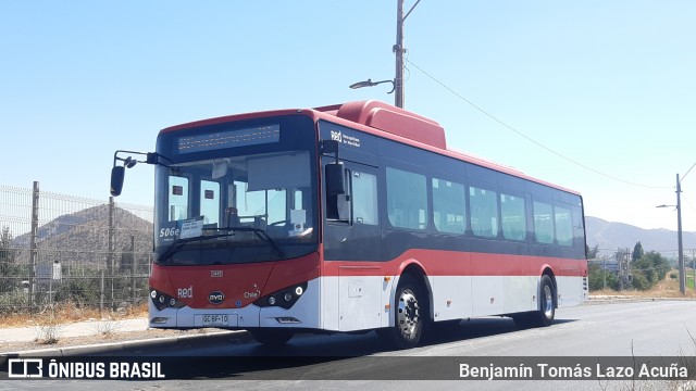 Metbus 1445 na cidade de Maipú, Santiago, Metropolitana de Santiago, Chile, por Benjamín Tomás Lazo Acuña. Número da foto: #8596502.