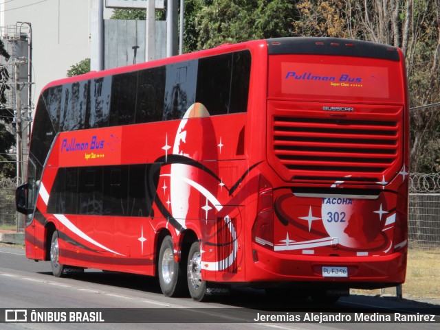 Pullman Bus 302 na cidade de San Fernando, Colchagua, Libertador General Bernardo O'Higgins, Chile, por Jeremias Alejandro Medina Ramirez. Número da foto: #8599076.