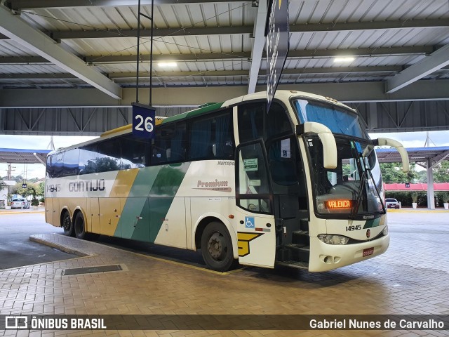 Empresa Gontijo de Transportes 14945 na cidade de Resende, Rio de Janeiro, Brasil, por Gabriel Nunes de Carvalho. Número da foto: #8597160.