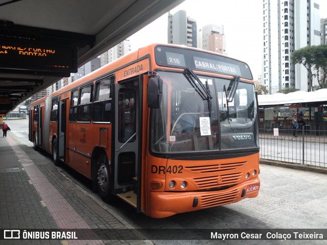 Cristo Rei > CCD Transporte Coletivo > SPE Via Mobilidade S/A DR402 na cidade de Curitiba, Paraná, Brasil, por Mayron Cesar  Colaço Teixeira. Número da foto: #8597131.