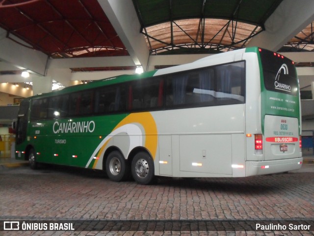 Viação Canarinho 0630 na cidade de Joinville, Santa Catarina, Brasil, por Paulinho Sartor. Número da foto: #8597994.