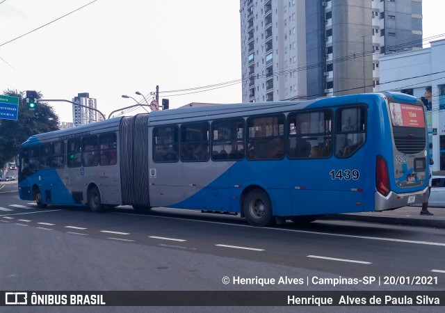 VB Transportes e Turismo 1439 na cidade de Campinas, São Paulo, Brasil, por Henrique Alves de Paula Silva. Número da foto: #8598678.
