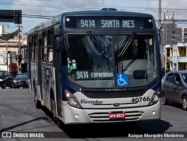 Viação Anchieta 40766 na cidade de Belo Horizonte, Minas Gerais, Brasil, por Kaique Marquês Medeiros . Número da foto: #8597402.