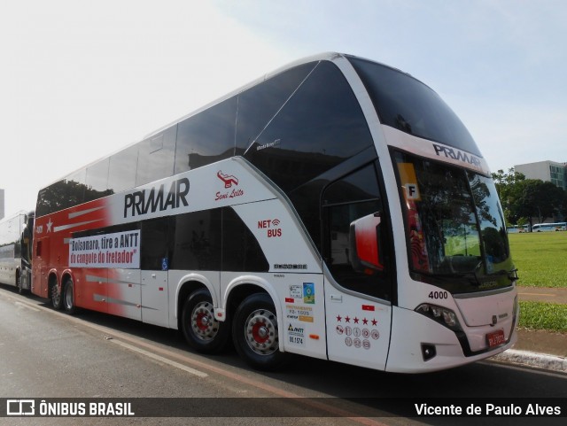 Primar Navegações e Turismo 4000 na cidade de Brasília, Distrito Federal, Brasil, por Vicente de Paulo Alves. ID da foto: 8600380.