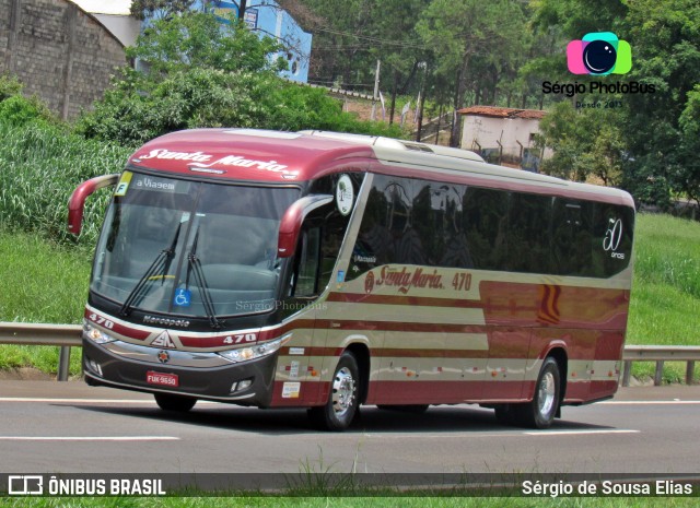 Santa Maria Fretamento e Turismo > Transportes Santa Maria(SP) 470 na cidade de Brotas, São Paulo, Brasil, por Sérgio de Sousa Elias. Número da foto: #8601913.