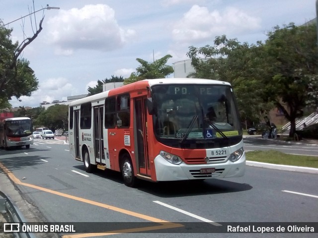 Auto Viação Transcap >> Auto Bless Transportes 8 5221 na cidade de São Paulo, São Paulo, Brasil, por Rafael Lopes de Oliveira. Número da foto: #8601266.