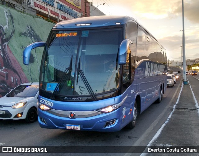Viação Águia Branca 27990 na cidade de Cariacica, Espírito Santo, Brasil, por Everton Costa Goltara. Número da foto: #8601088.