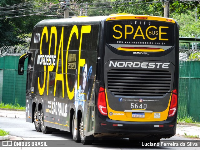 Expresso Nordeste 5640 na cidade de São Paulo, São Paulo, Brasil, por Luciano Ferreira da Silva. Número da foto: #8602159.