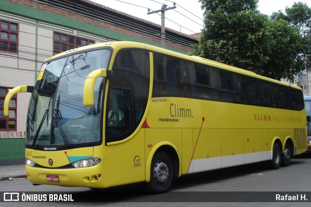 Viação Itapemirim 8615 na cidade de Rio de Janeiro, Rio de Janeiro, Brasil, por Rafael H.. ID da foto: 8601771.