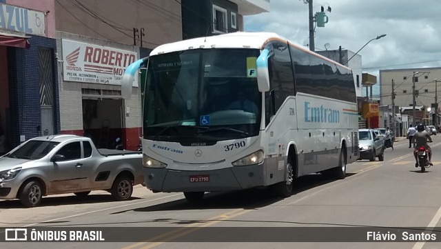 Emtram 3790 na cidade de Barra da Estiva, Bahia, Brasil, por Flávio  Santos. Número da foto: #8601051.