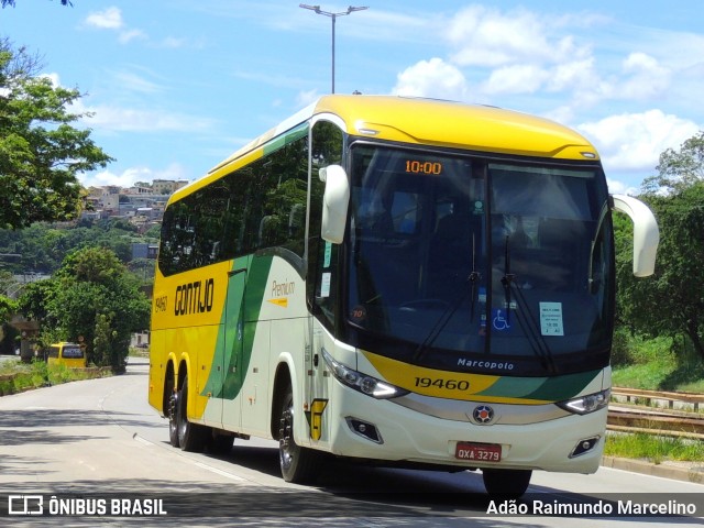 Empresa Gontijo de Transportes 19460 na cidade de Belo Horizonte, Minas Gerais, Brasil, por Adão Raimundo Marcelino. ID da foto: 8602371.