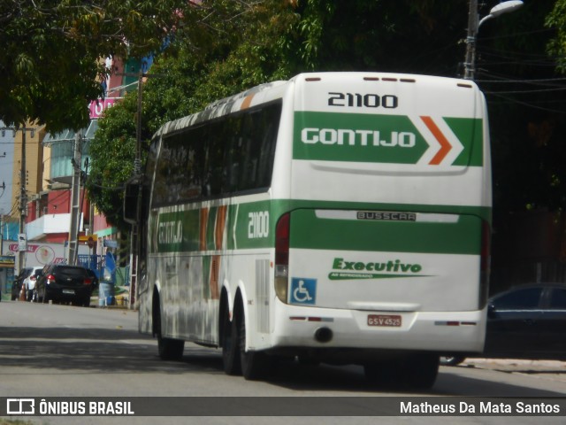 Empresa Gontijo de Transportes 21100 na cidade de Fortaleza, Ceará, Brasil, por Matheus Da Mata Santos. Número da foto: #8599869.