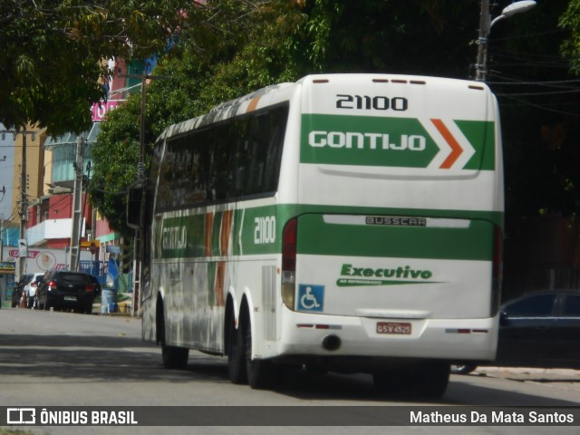 Empresa Gontijo de Transportes 21100 na cidade de Fortaleza, Ceará, Brasil, por Matheus Da Mata Santos. ID da foto: 8599869.