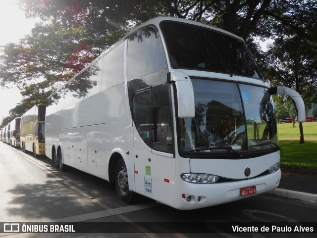 Ônibus Particulares 1416 na cidade de Brasília, Distrito Federal, Brasil, por Vicente de Paulo Alves. ID da foto: 8600429.