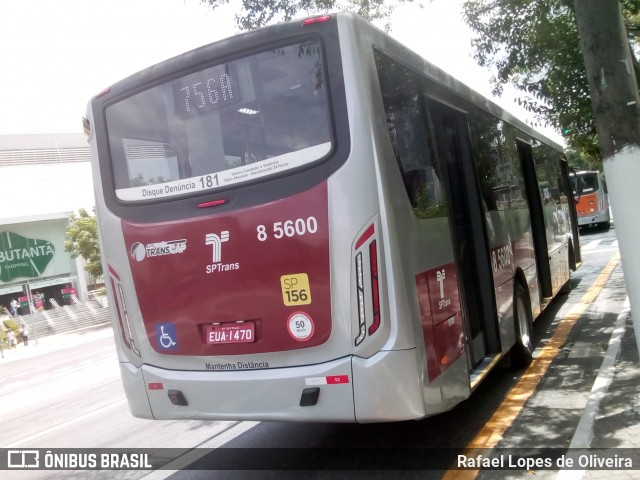 Auto Viação Transcap >> Auto Bless Transportes 8 5600 na cidade de São Paulo, São Paulo, Brasil, por Rafael Lopes de Oliveira. Número da foto: #8601854.