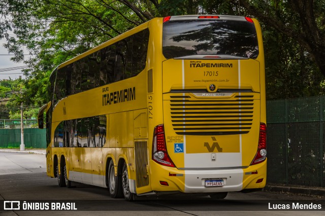 Viação Itapemirim 17015 na cidade de São Paulo, São Paulo, Brasil, por Lucas Mendes. Número da foto: #8599782.