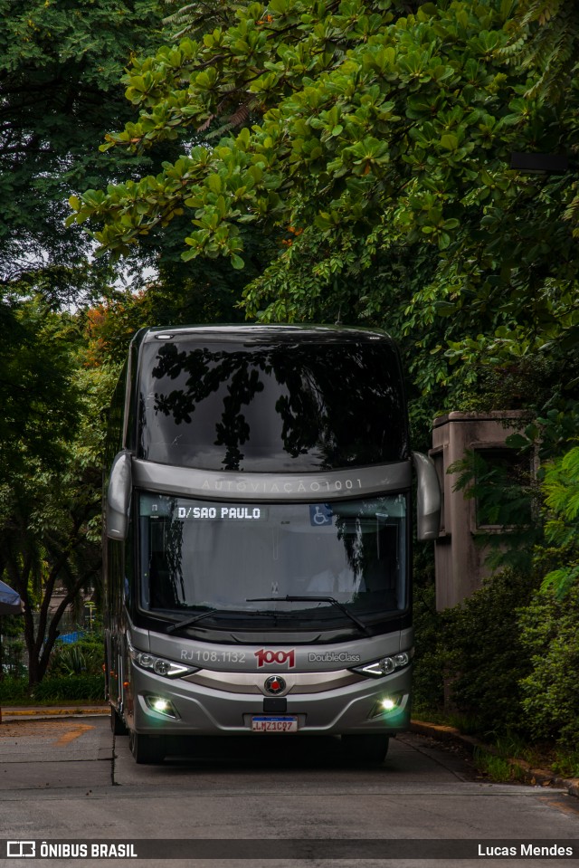 Auto Viação 1001 RJ 108.1132 na cidade de São Paulo, São Paulo, Brasil, por Lucas Mendes. Número da foto: #8599776.
