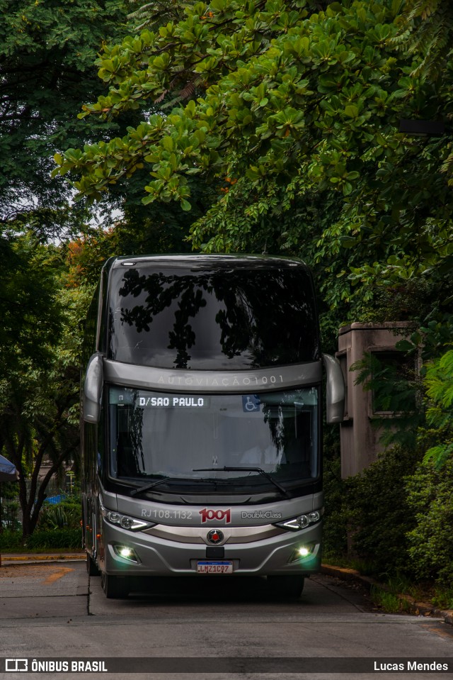 Auto Viação 1001 RJ 108.1132 na cidade de São Paulo, São Paulo, Brasil, por Lucas Mendes. ID da foto: 8599776.