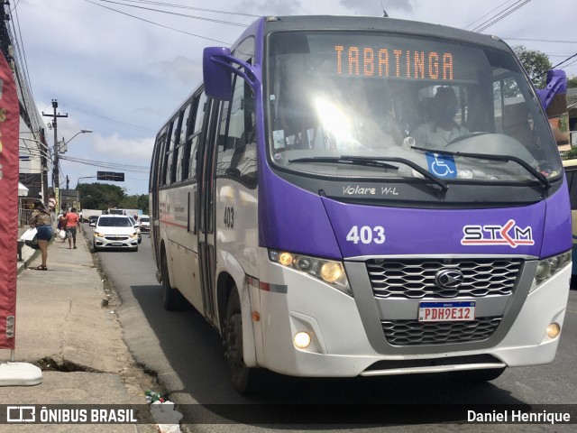 STCM - Sistema de Transporte Complementar Metropolitano 403 na cidade de Camaragibe, Pernambuco, Brasil, por Daniel Henrique. Número da foto: #8603155.