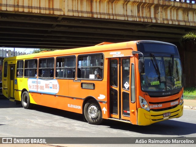 Viação Novo Retiro 88209 na cidade de Contagem, Minas Gerais, Brasil, por Adão Raimundo Marcelino. ID da foto: 8605322.