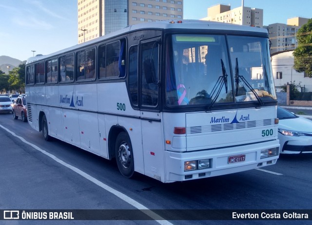 Marlim Azul Turismo 500 na cidade de Cariacica, Espírito Santo, Brasil, por Everton Costa Goltara. Número da foto: #8603463.