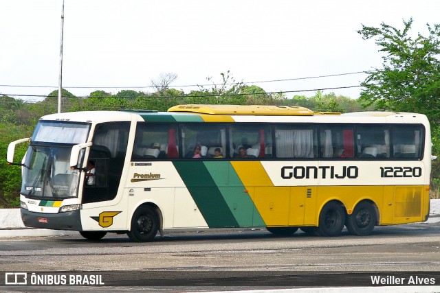 Empresa Gontijo de Transportes 12220 na cidade de Aracaju, Sergipe, Brasil, por Weiller Alves. ID da foto: 8604808.