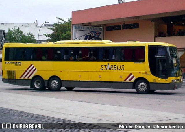 Viação Itapemirim 44069 na cidade de Rio de Janeiro, Rio de Janeiro, Brasil, por Márcio Douglas Ribeiro Venino. ID da foto: 8605181.