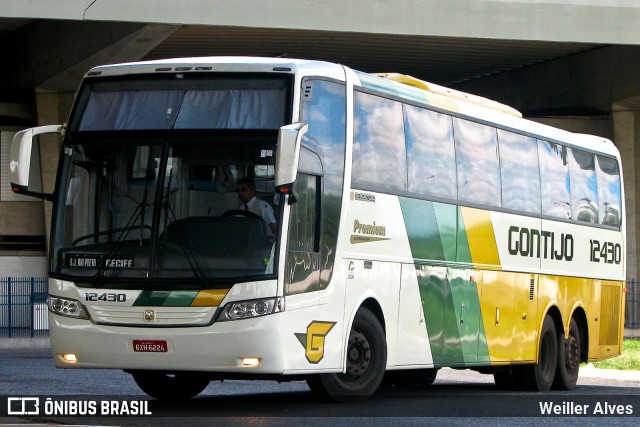 Empresa Gontijo de Transportes 12430 na cidade de Aracaju, Sergipe, Brasil, por Weiller Alves. Número da foto: #8605274.