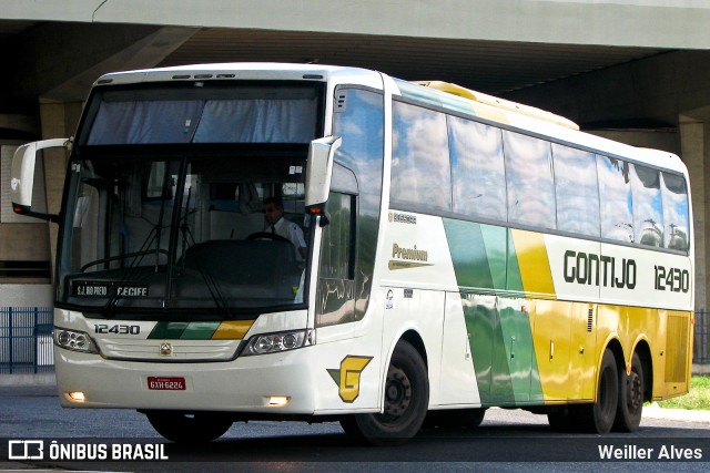 Empresa Gontijo de Transportes 12430 na cidade de Aracaju, Sergipe, Brasil, por Weiller Alves. ID da foto: 8605274.