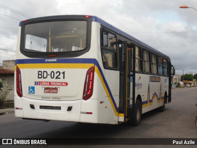 Belém Rio Transportes BD-021 na cidade de Belém, Pará, Brasil, por Paul Azile. Número da foto: #8603183.