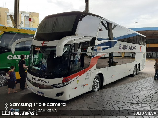 Expresso Embaixador 600 na cidade de Porto Alegre, Rio Grande do Sul, Brasil, por JULIO SILVA. Número da foto: #8605487.