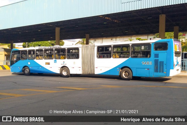 VB Transportes e Turismo 1483 na cidade de Campinas, São Paulo, Brasil, por Henrique Alves de Paula Silva. Número da foto: #8604659.