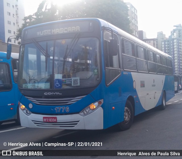 VB Transportes e Turismo 1776 na cidade de Campinas, São Paulo, Brasil, por Henrique Alves de Paula Silva. Número da foto: #8602666.