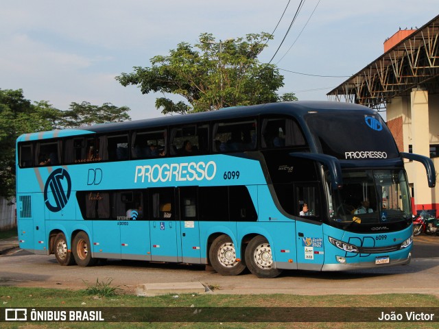 Auto Viação Progresso 6099 na cidade de Imperatriz, Maranhão, Brasil, por João Victor. ID da foto: 8605691.