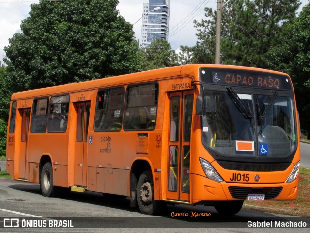 Expresso Azul JI015 na cidade de Curitiba, Paraná, Brasil, por Gabriel Machado. ID da foto: 8605320.