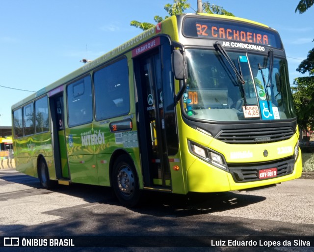 Expresso Miramar 2.3.038 na cidade de Niterói, Rio de Janeiro, Brasil, por Luiz Eduardo Lopes da Silva. Número da foto: #8602776.