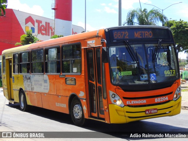 Viação Novo Retiro 88204 na cidade de Contagem, Minas Gerais, Brasil, por Adão Raimundo Marcelino. ID da foto: 8605335.