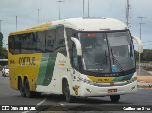 Empresa Gontijo de Transportes 18640 na cidade de Jaboatão dos Guararapes, Pernambuco, Brasil, por Guilherme Silva. Número da foto: #8518177.