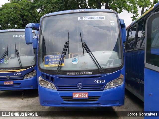 Viação Redentor C47903 na cidade de Rio de Janeiro, Rio de Janeiro, Brasil, por Jorge Gonçalves. Número da foto: #8518407.