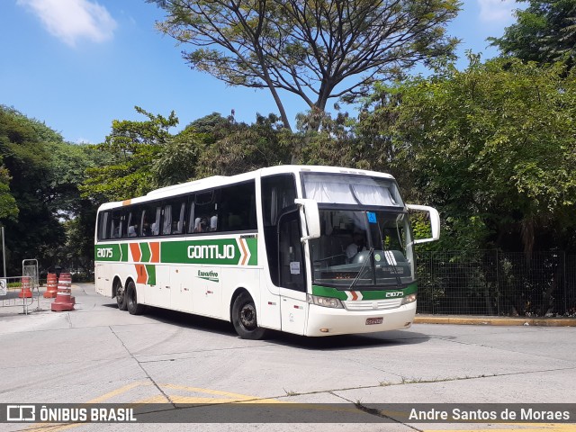 Empresa Gontijo de Transportes 21075 na cidade de São Paulo, São Paulo, Brasil, por Andre Santos de Moraes. ID da foto: 8516431.