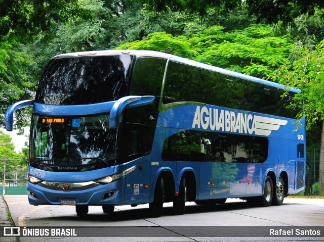 Viação Águia Branca 50470 na cidade de São Paulo, São Paulo, Brasil, por Rafael Santos. ID da foto: 8515872.