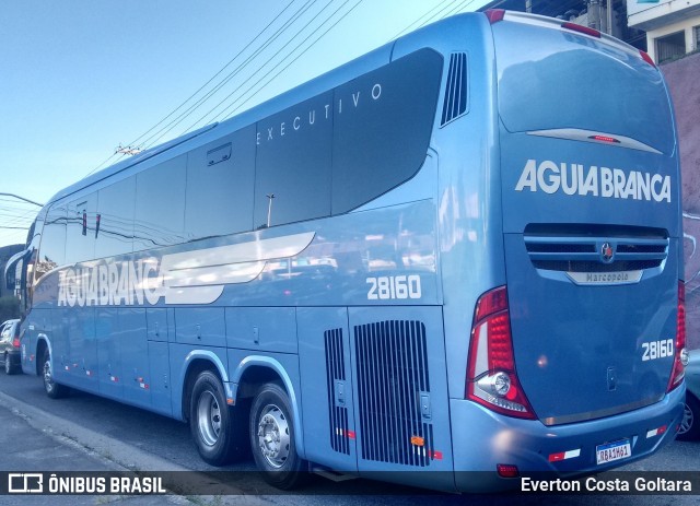 Viação Águia Branca 28160 na cidade de Cariacica, Espírito Santo, Brasil, por Everton Costa Goltara. Número da foto: #8517448.