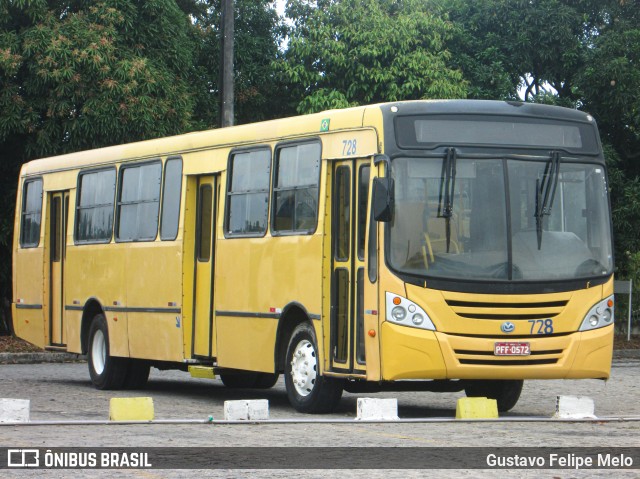 Ônibus Particulares 728 na cidade de Abreu e Lima, Pernambuco, Brasil, por Gustavo Felipe Melo. ID da foto: 8517367.