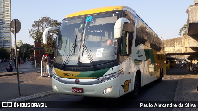 Empresa Gontijo de Transportes 16520 na cidade de Belo Horizonte, Minas Gerais, Brasil, por Paulo Alexandre da Silva. Número da foto: #8516997.
