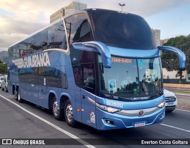Viação Águia Branca 50590 na cidade de Cariacica, Espírito Santo, Brasil, por Everton Costa Goltara. Número da foto: #8517534.