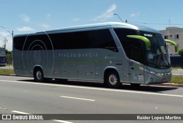 Viação Garcia 8413 na cidade de Campinas, São Paulo, Brasil, por Raider Lopes Martins. ID da foto: 8516922.