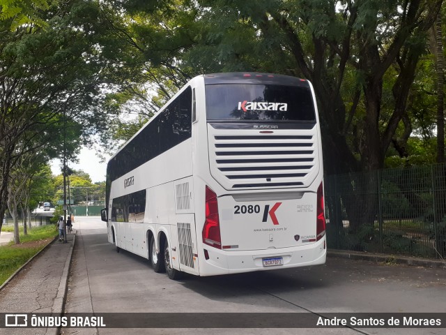 Kaissara - Viação Caiçara 2080 na cidade de São Paulo, São Paulo, Brasil, por Andre Santos de Moraes. ID da foto: 8516527.