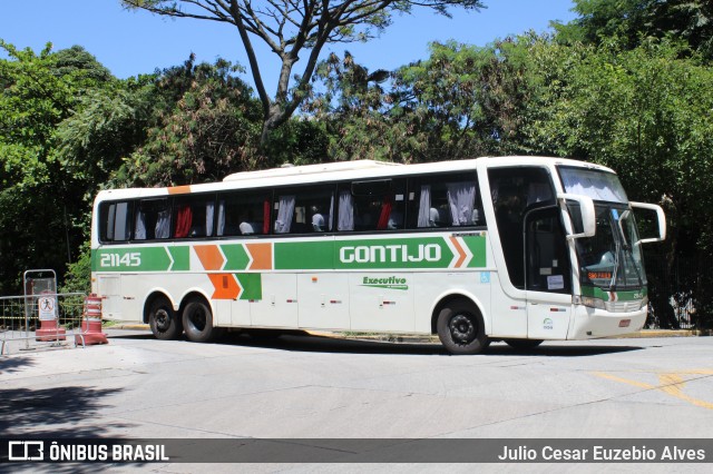 Empresa Gontijo de Transportes 21145 na cidade de São Paulo, São Paulo, Brasil, por Julio Cesar Euzebio Alves. ID da foto: 8516200.