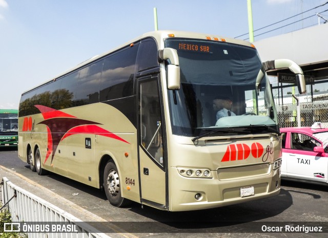 ADO - Autobuses de Oriente 8144 na cidade de Coyoacán, Ciudad de México, México, por Oscar Rodriguez . Número da foto: #8518359.
